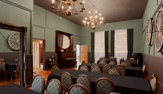 private gathering spaces